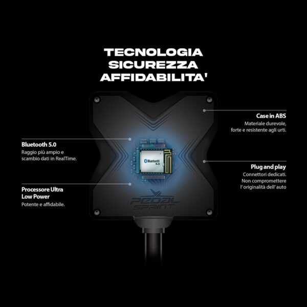 pedalsprint bluetooth resistente affidabile centralina