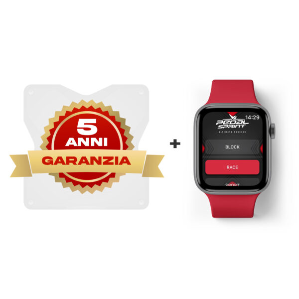 garanzia offerta smartwatch app software pedalsprint