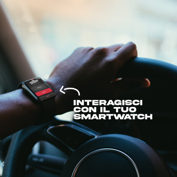 smartwatch app software pedalsprint interagibile portata di mano