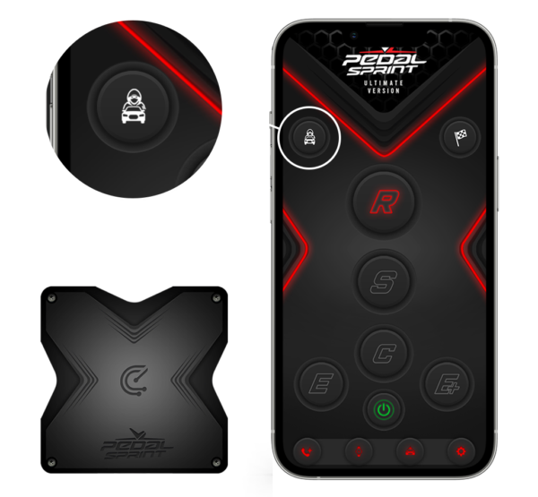 pedalsprint app software dimostrazione pedalblock centralina